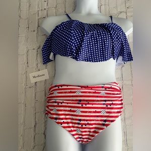 Red,White, and Blue Two piece